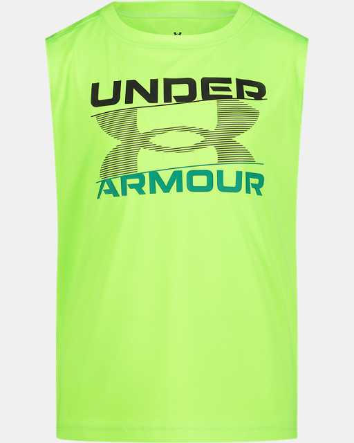 T-shirt sans manches avec logo UA Grade pour tout-petits